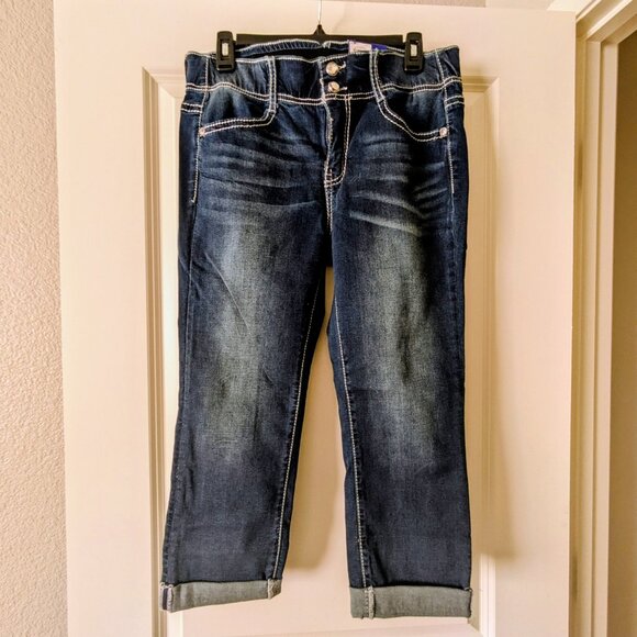 Apt. 9 Mid Rise Tummy Control Capri Jean Size 10 - NWTApt. 9 - Picture 3 of 11